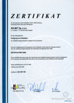 zertifizierte Porenbetonsteine nach DIN EN ISO