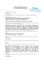 Leistungserklärung für PP4-06 Solbet Gasbetonstein - Seite 1