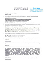 MPA Zertifikat für PP2-05 Porenbetonstein von Solbet - Seite 1 MPA Zertifikat für PP2-05 Porenbetonstein von Solbet - Seite 1